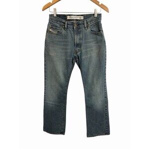 Diesel Y2K Fanker Jeans Mens 29x30 Straight Made In Italy Blue Denim 100% Cotton